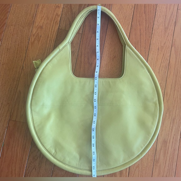 Anthropologie Julien Tote Circular Leather Shoulder Bag - Picture 4 of 6